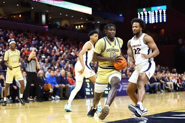 Georgia Tech Forward Baye Ndongo vs Virginia